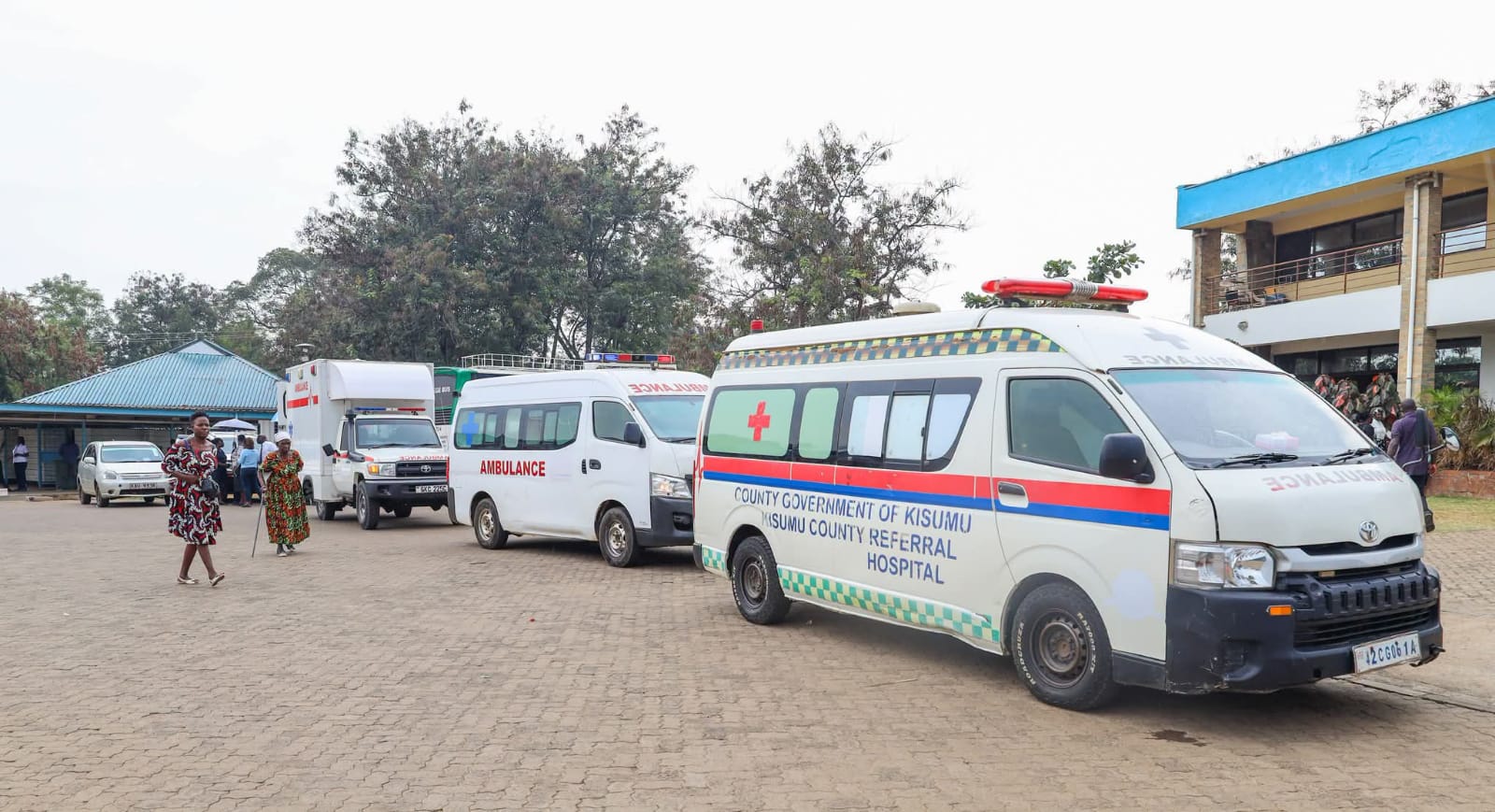 JOOTRH Joins Nation in Launching National Ambulance Dispatch Centre & Ambulance Evacuation Services