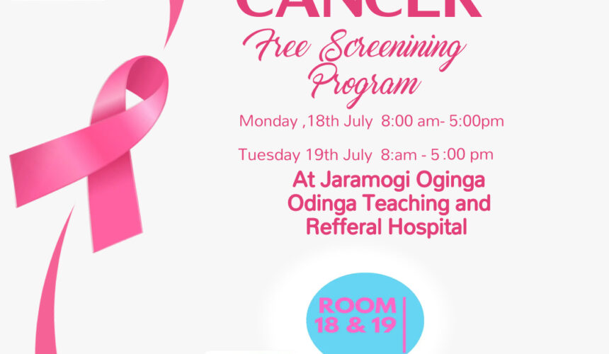 FREE CANCER SCREENING AT JOOTRH FREE CANCER SCREENING AT JOOTRH