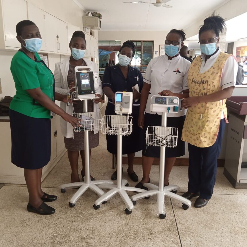 Machines Donation Geared to Improve Quality of Services at Obama.