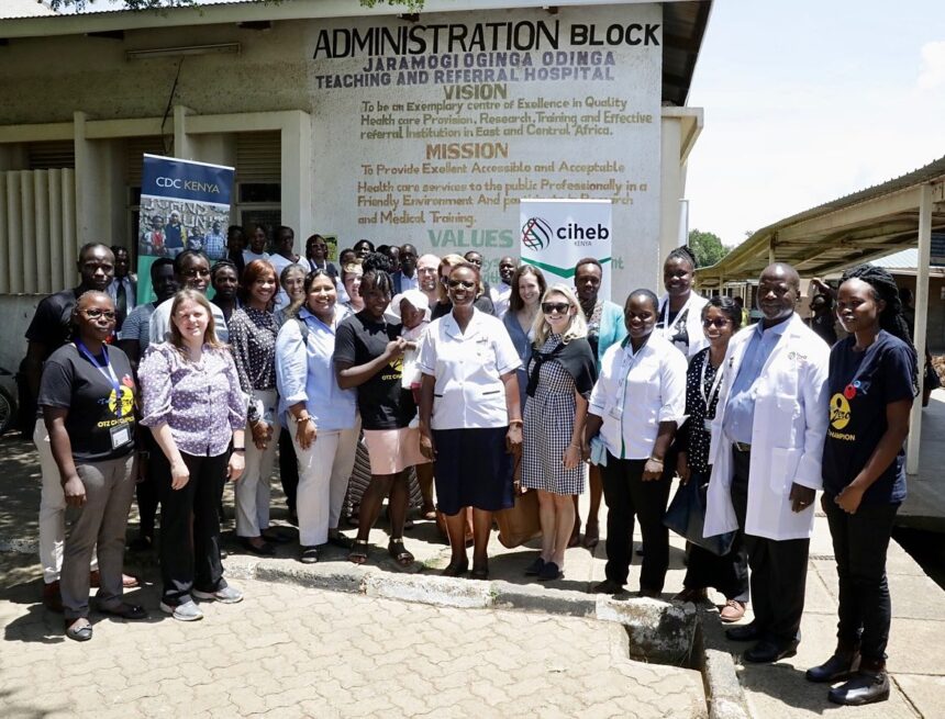 CDC visits JOOTRH.