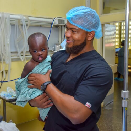 Grand Daughter Gets a Smile.