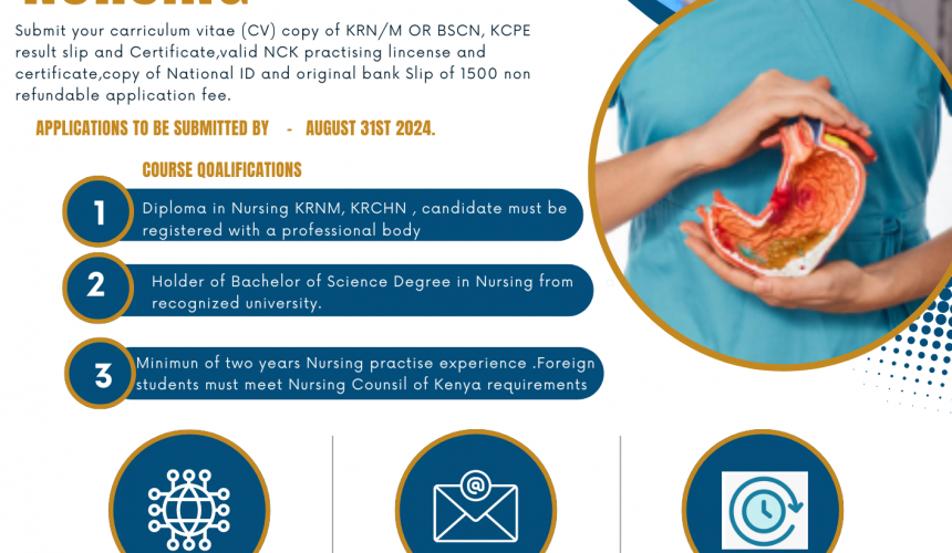 Launch your career in nephrology nursing with Jaramogi Oginga Odinga Teaching and Referral Hospital’s Higher Diploma program!