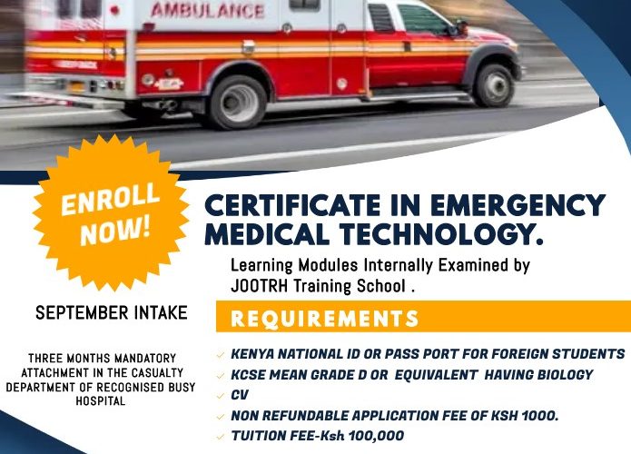 Be Prepared to Act in an Emergency!