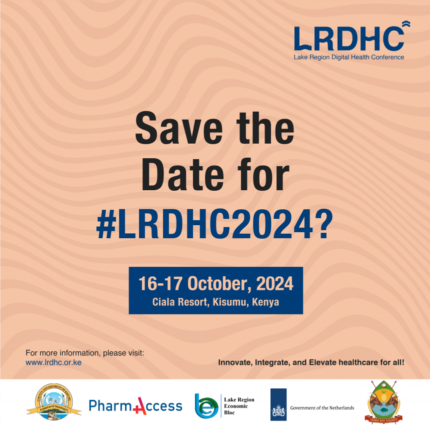 The inaugural Lake Region Digital Health Conference (LRDHC) is coming to Kisumu, Kenya on October 16th & 17th, 2024!. ️
