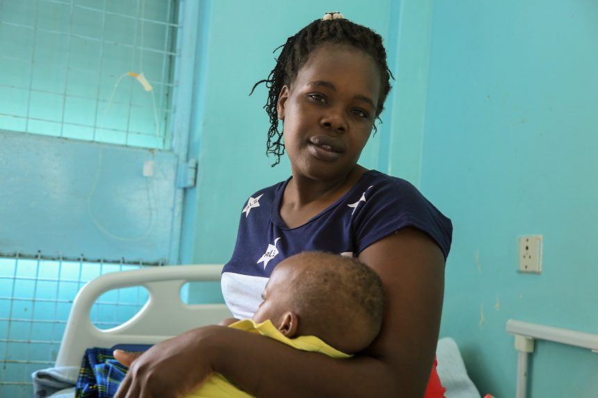 One-Year-Old Bruno Faces Brain Surgery with Hope at JOOTRH Camp.