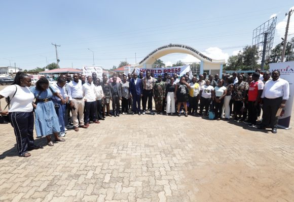 Kisumu Journalists Trade Pens for Pints in Lifesaving World Press Freedom Day Drive. Kisumu Journalists Trade Pens for Pints in Lifesaving World Press Freedom Day Drive.