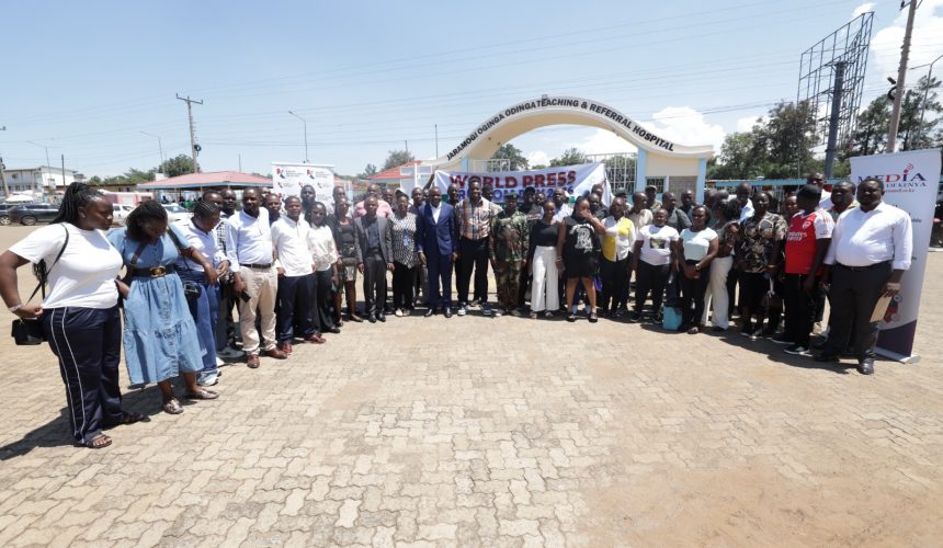 Kisumu Journalists Trade Pens for Pints in Lifesaving World Press Freedom Day Drive. Kisumu Journalists Trade Pens for Pints in Lifesaving World Press Freedom Day Drive.